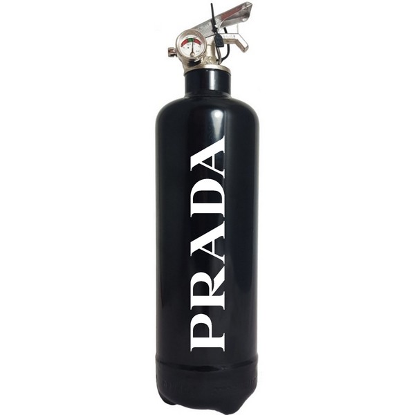 Voorbeeld van de muur stickers: Prada Logo